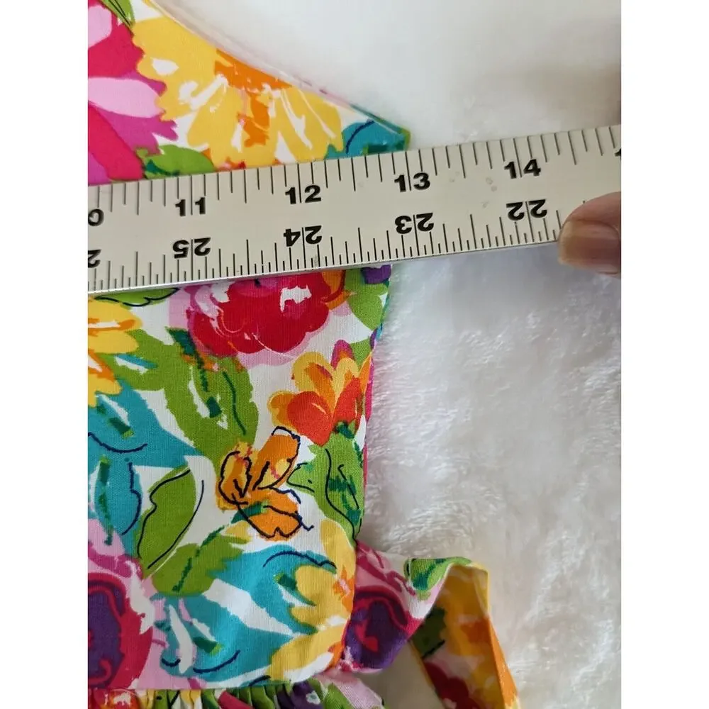 Bonnie Jean Girls 8 Dress Floral Spring A Few Marks Shown In Photos Ch 27 W 23